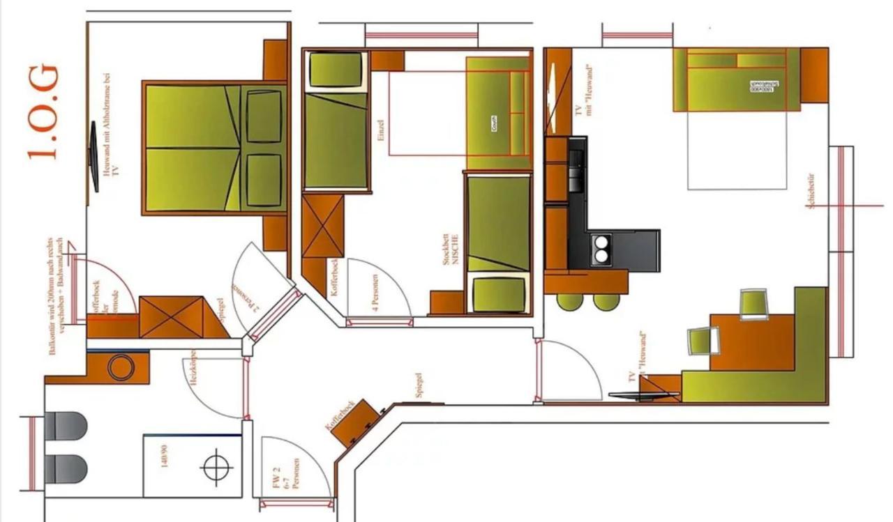 Haughof Apartement Laerchenweide Verano Luaran gambar